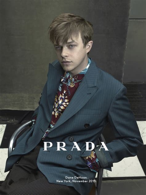 prada ad with the men's shoe|Prada galleria women and men.